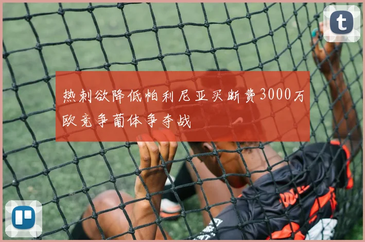 热刺欲降低帕利尼亚买断费3000万欧竞争葡体争夺战